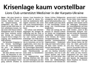 Hanauer Anzeiger, 29.03.2022