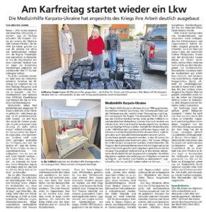 Hanauer Anzeiger, 09.04.2022