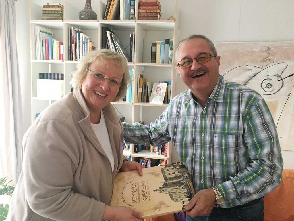 Dr. Martina Scheufler und Dr. Laszlo Vacko in Hanau